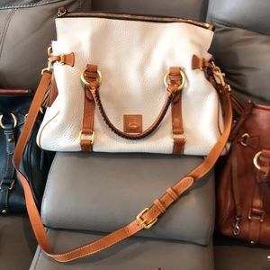 Dooney & Bourke Florentine white satchel